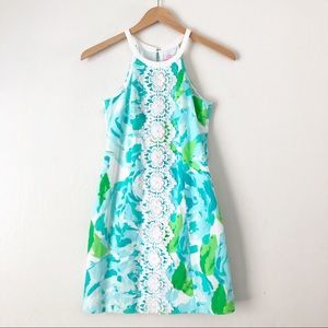 Lilly Pulitzer poolside blu first impression dress